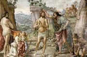 GHIRLANDAIO, Domenico Detail of Baptism of Christ china oil painting reproduction